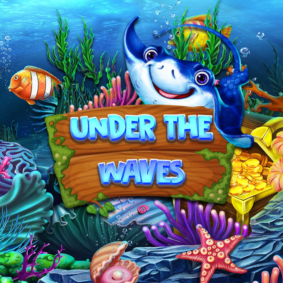 Under the waves