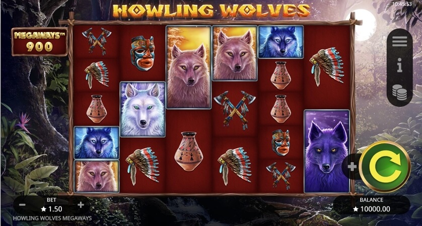 Howling wolves megaways