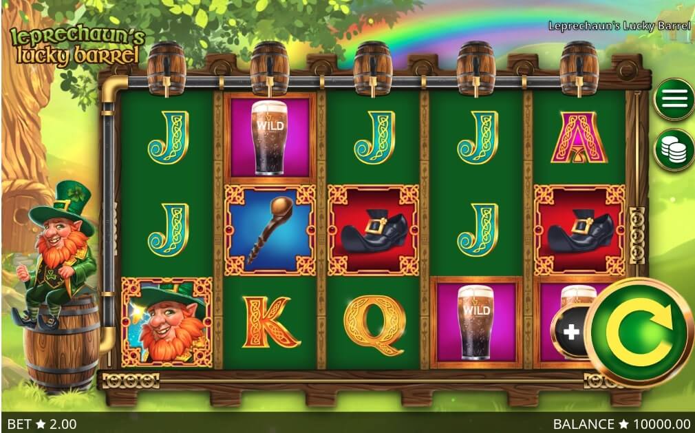 Leprechaun’s lucky barrel