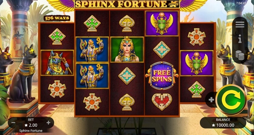 Sphinx fortune hold and win