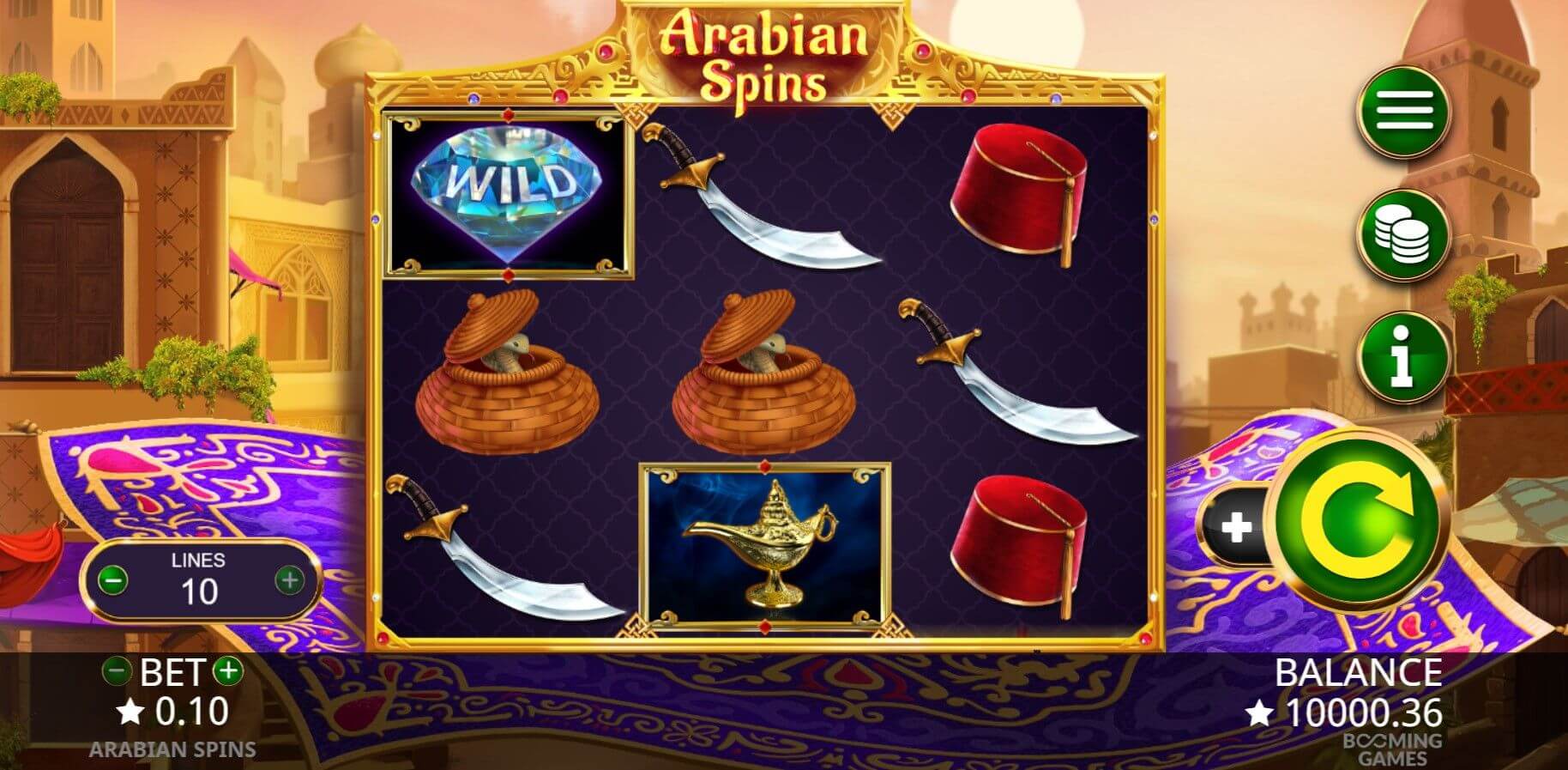 Arabian spins