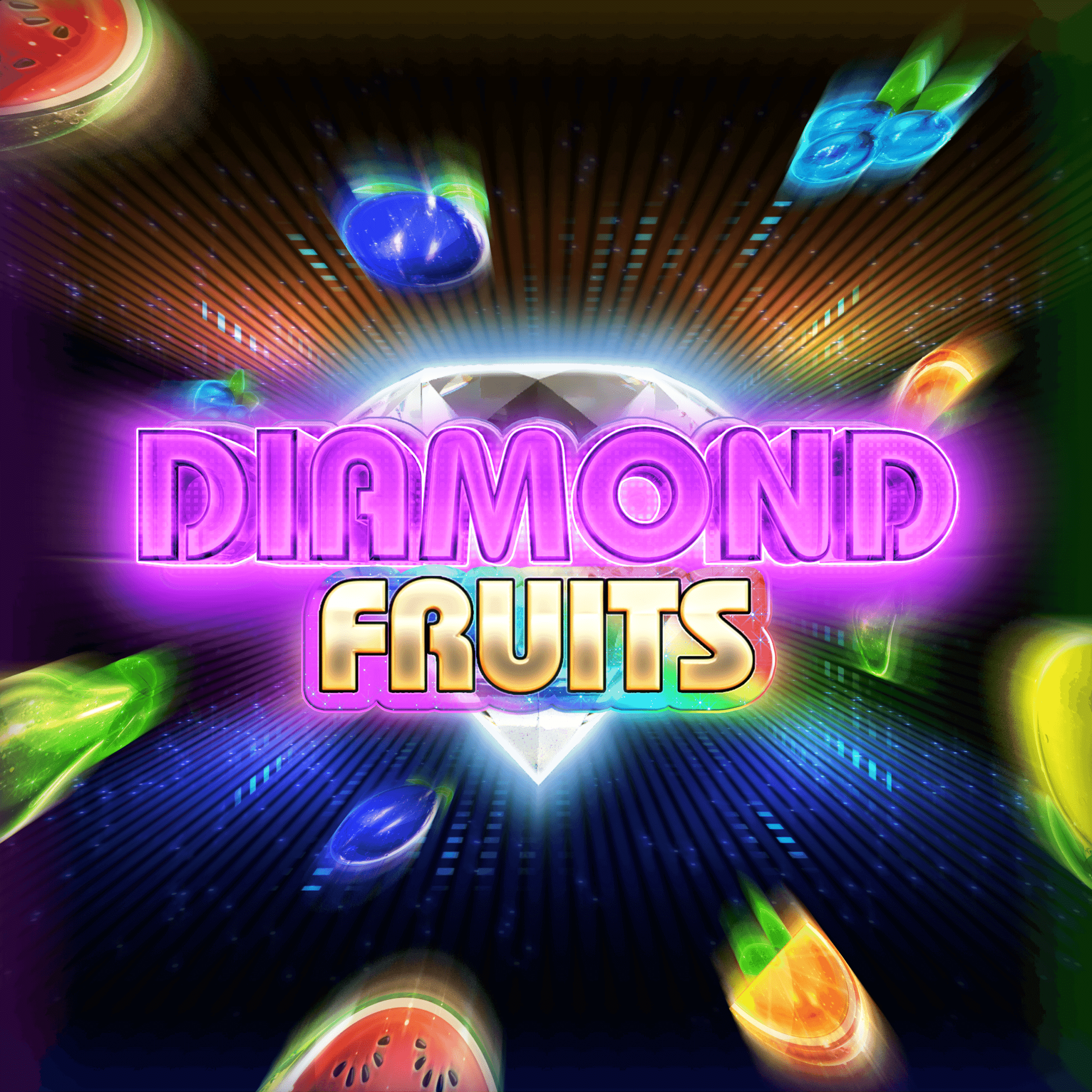 Diamond fruits megaclusters