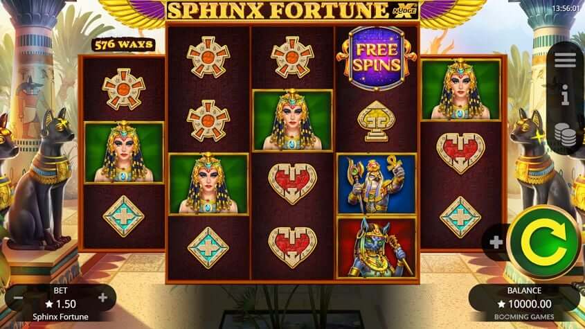 Sphinx fortune hold and win