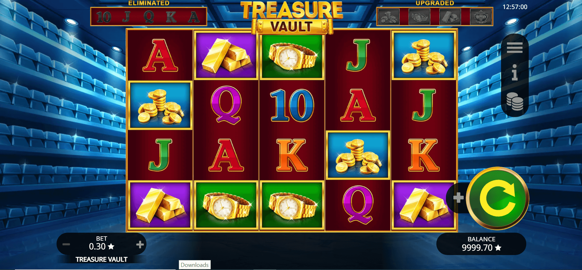 Treasure vault