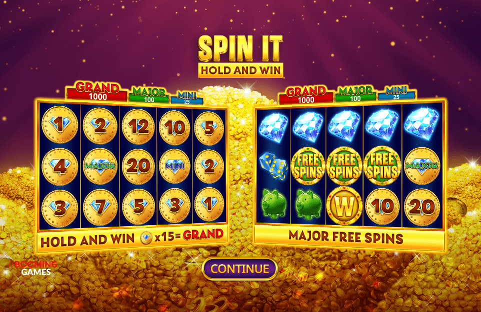 Spin it hold and win