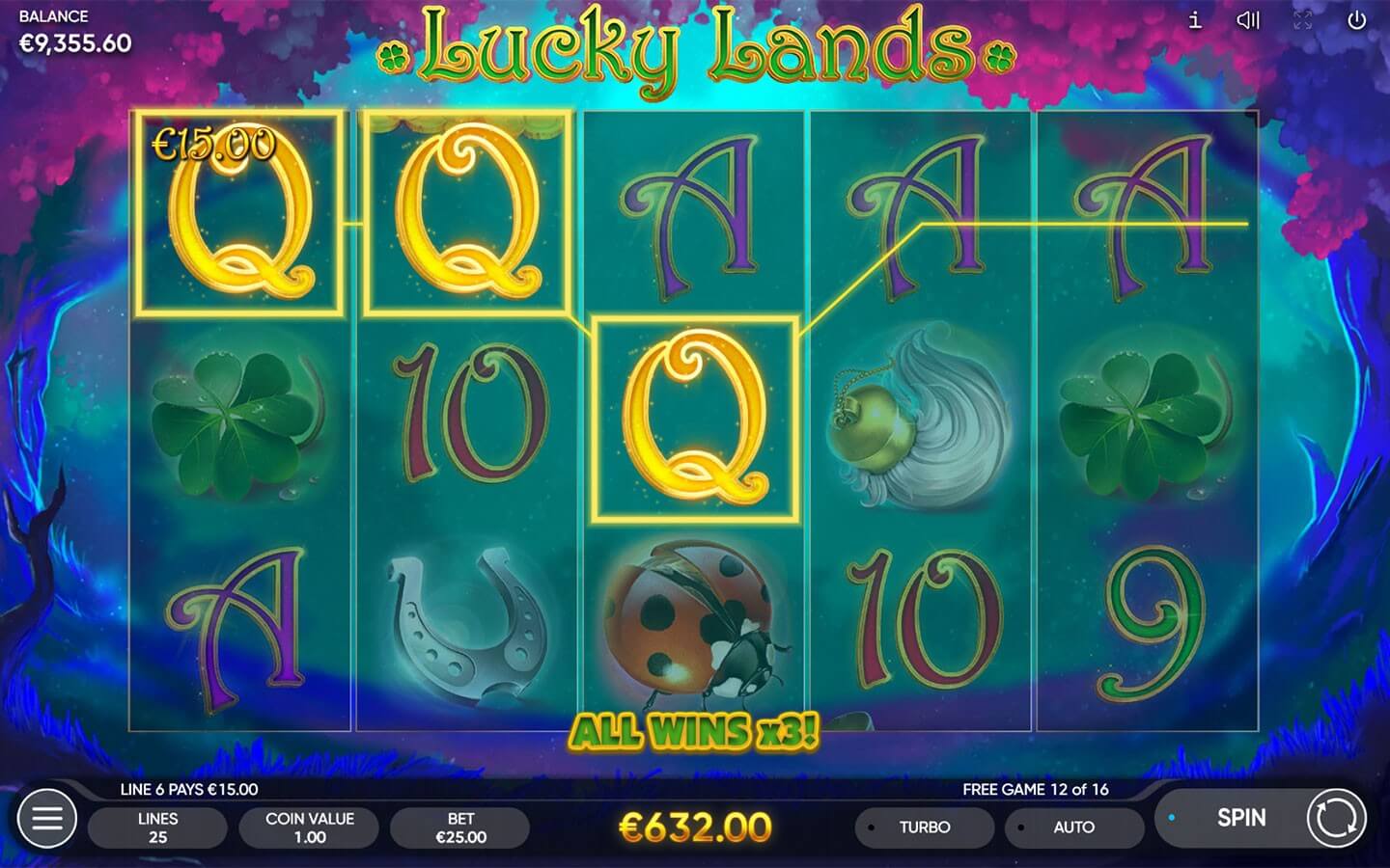 Lucky lands