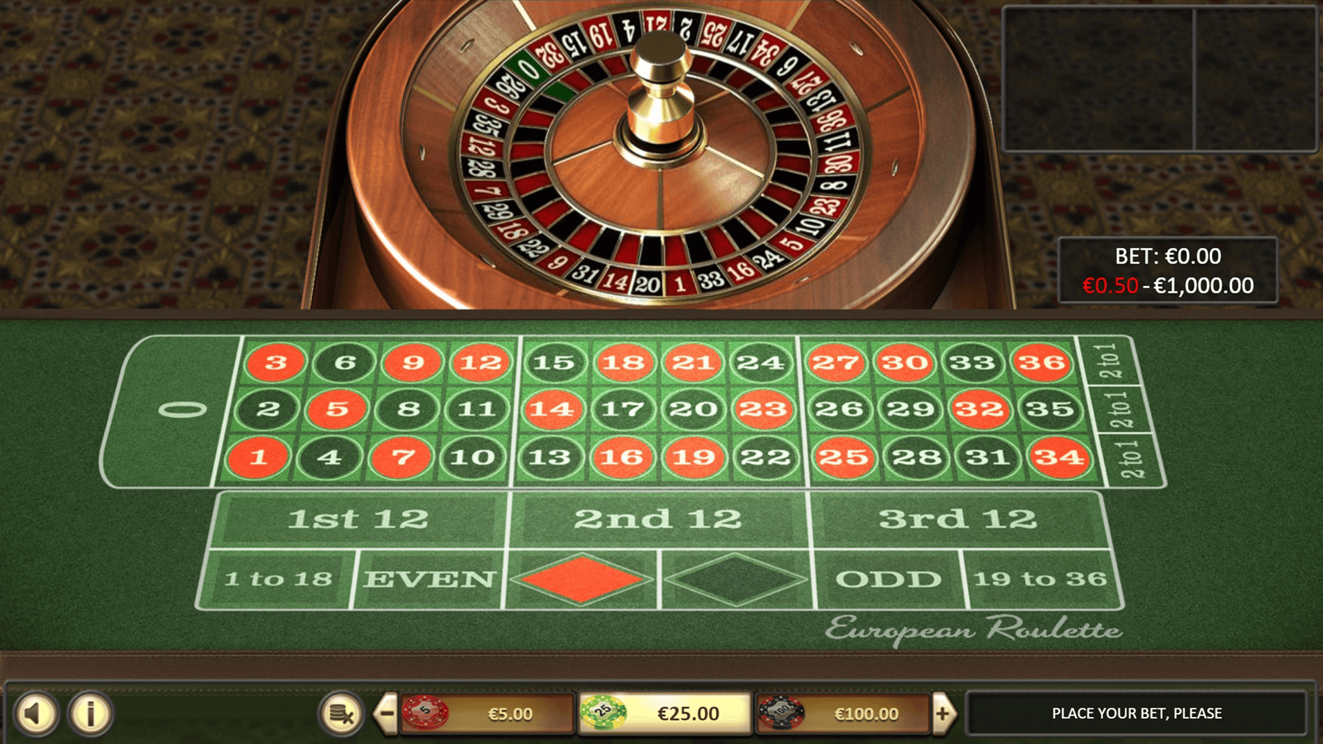 European roulette