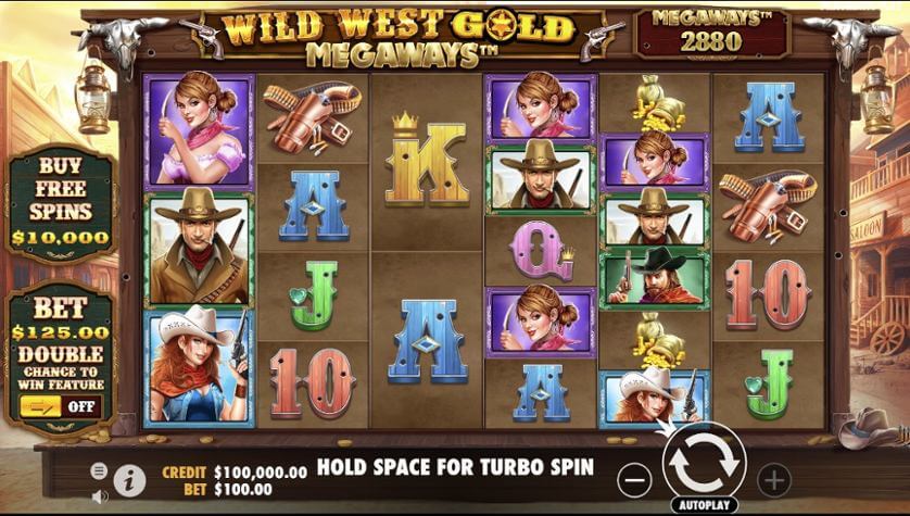 Western gold megaways dice