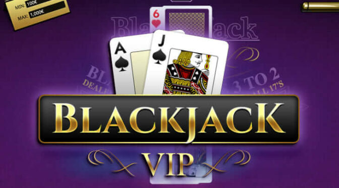 Blackjack singlehand vip