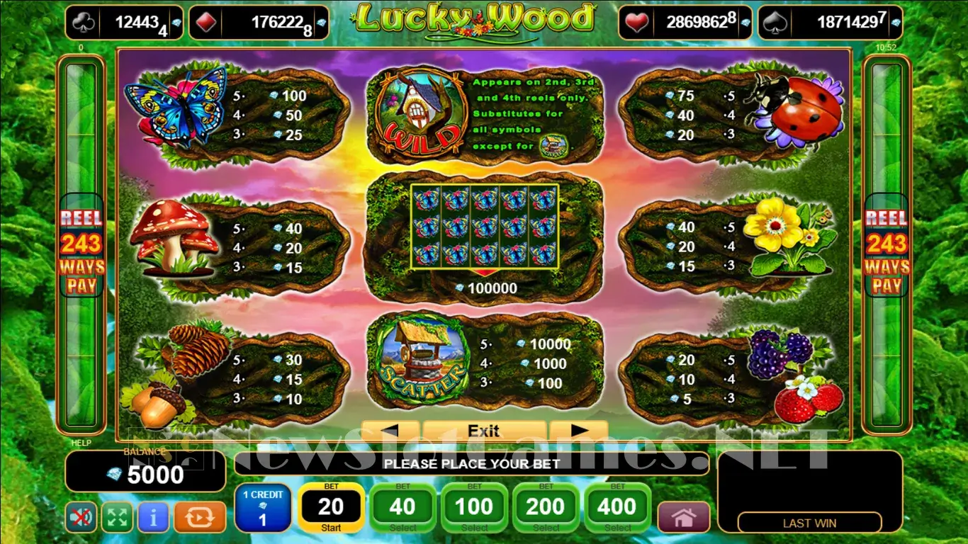 Lucky wood