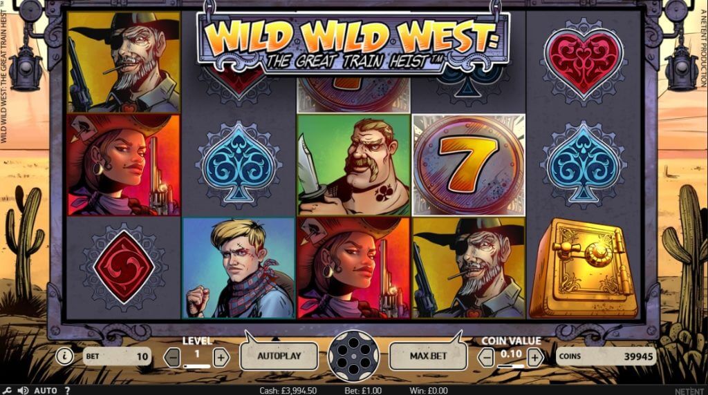 Wild wild west: the great train heist