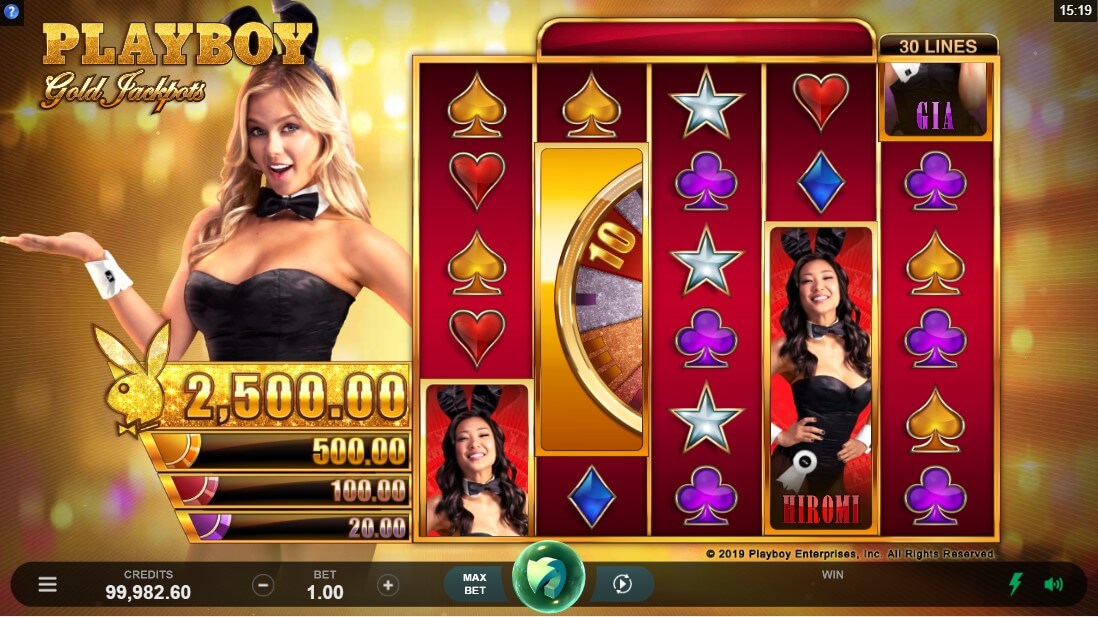 Playboy gold jackpots