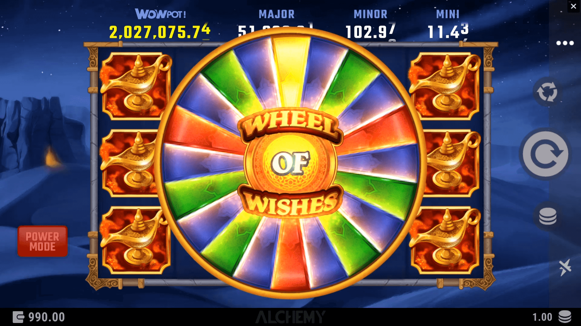 Wheel of wishes