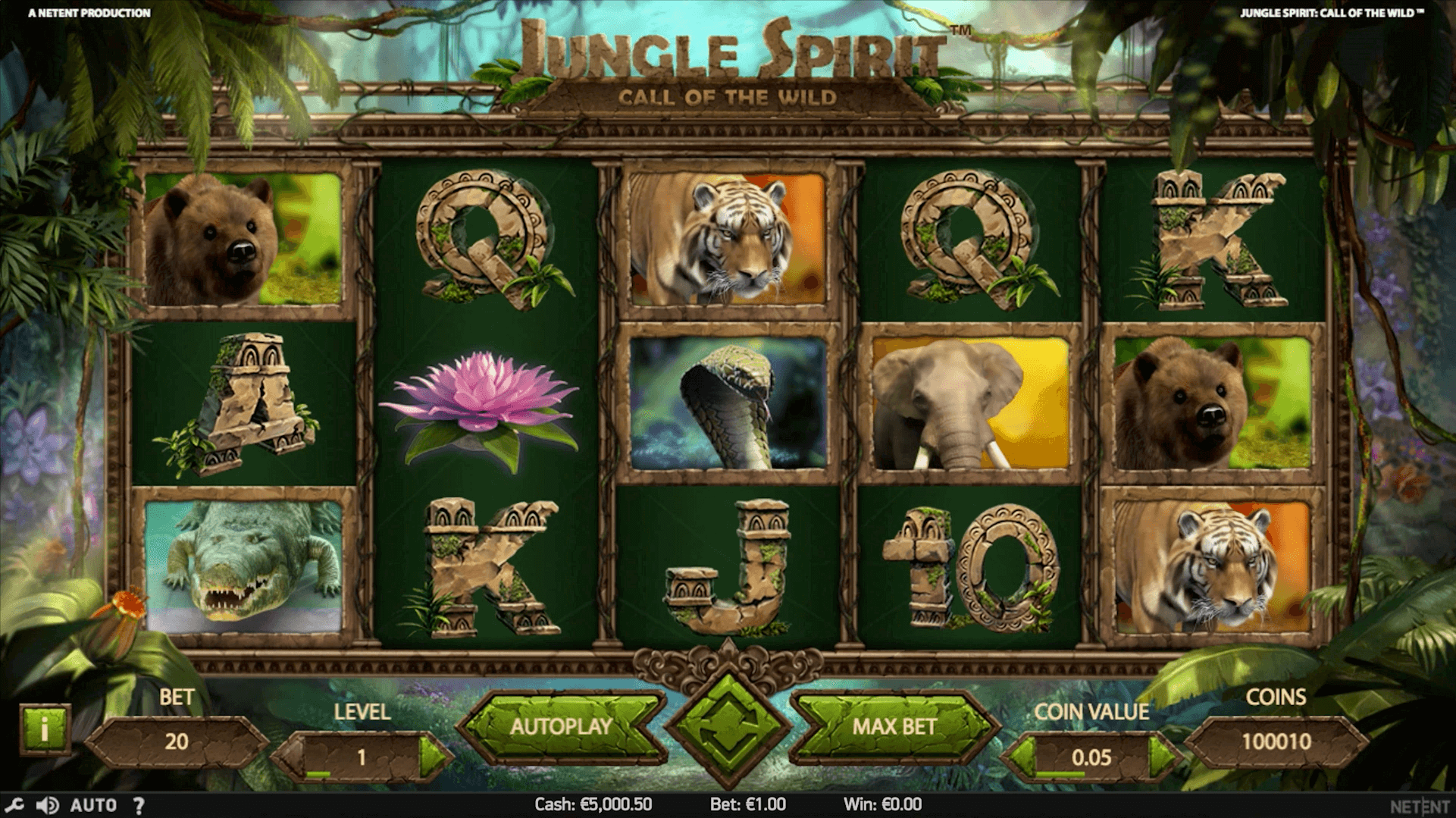 Jungle spirit: call of the wild