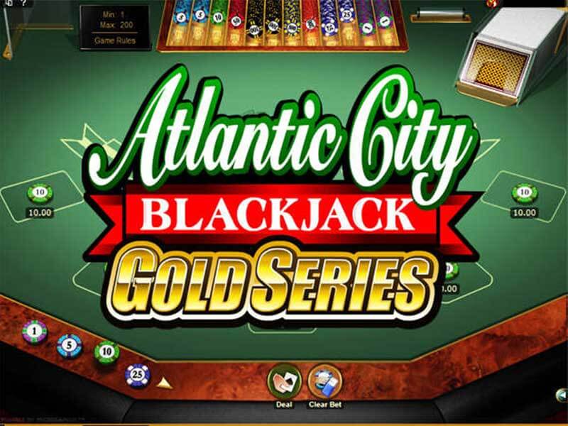 Atlantic city blackjack gold