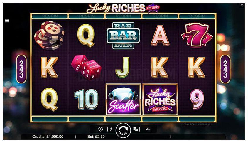 Lucky riches hyperspins