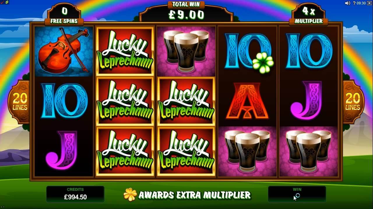 Lucky leprechaun scratch