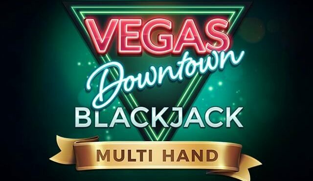 Multi hand vegas downtown blackjack