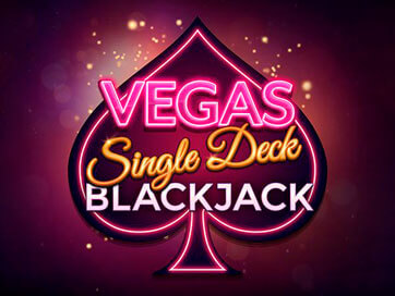 Multi hand vegas single deck blackjack