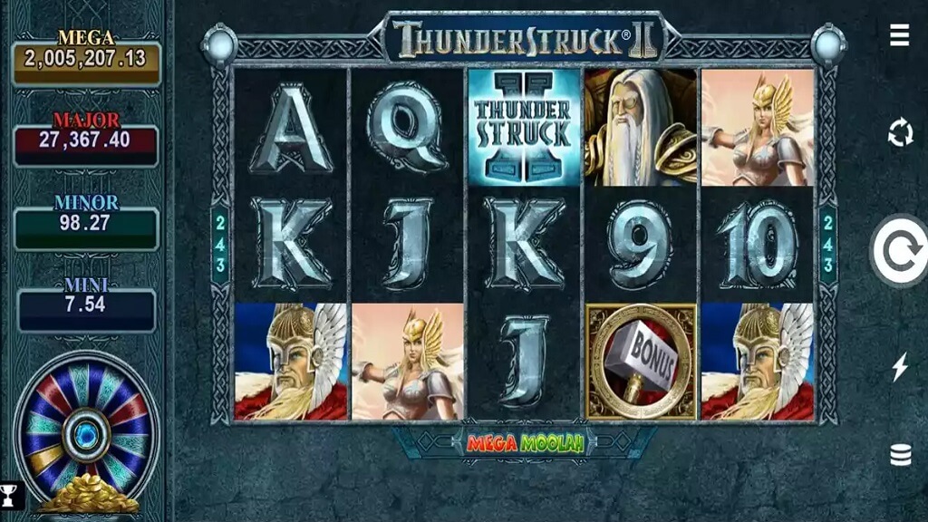 Thunderstruck 2 mega moolah