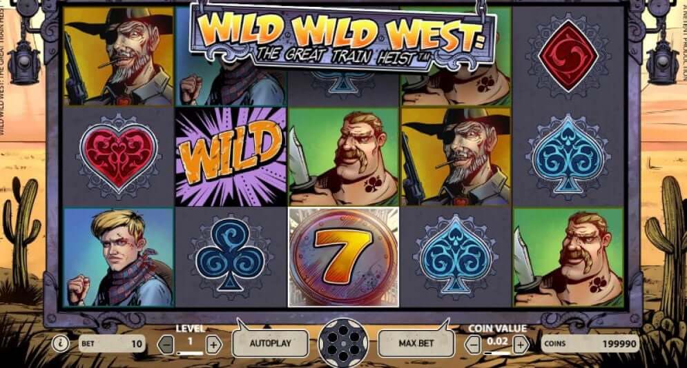 Wild wild west: the great train heist