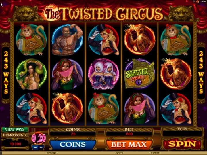 The twisted circus