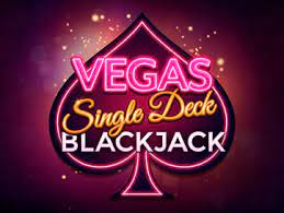 Vegas single deck blackjack