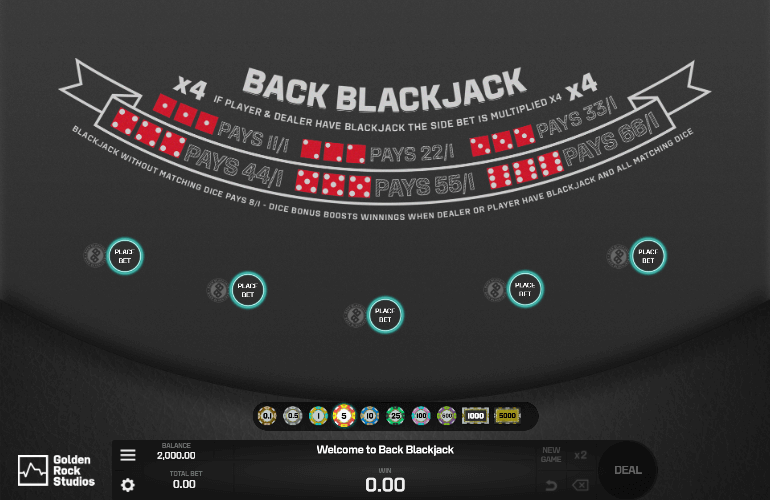 Back blackjack