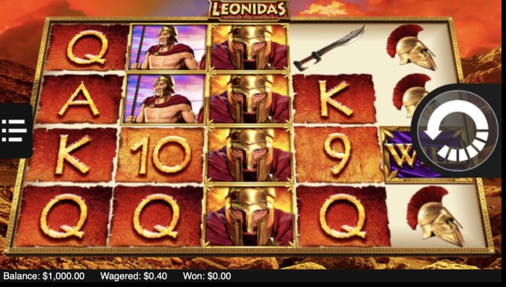 Leonidas king of the spartans