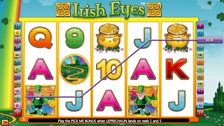 Irish eyes