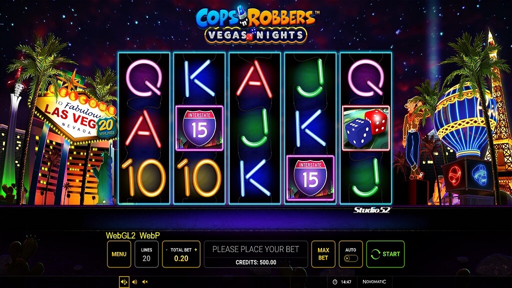 Cops ‘n’ robbers vegas nights