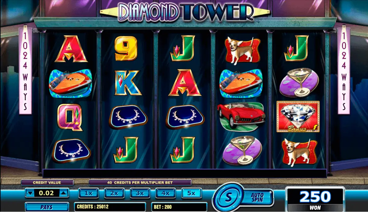 Diamond tower