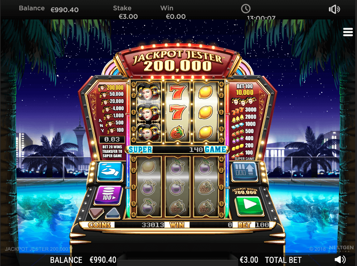 Jackpot jester 200 000