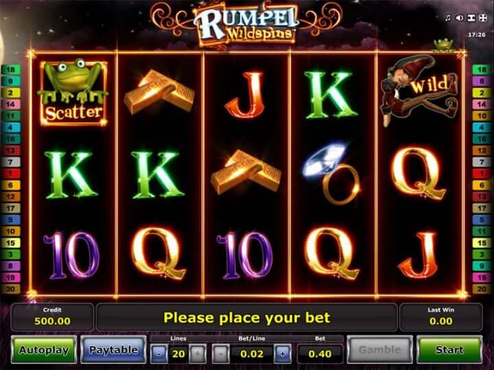 Rumpel wildspins