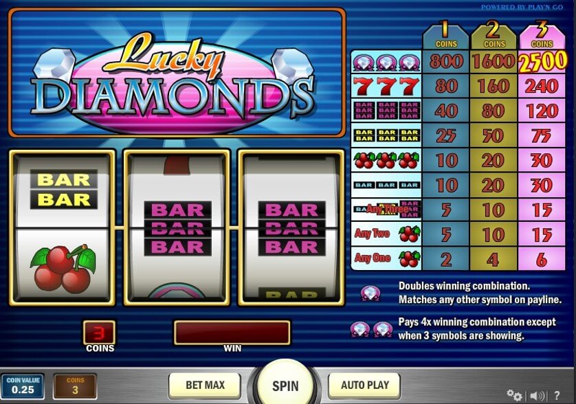 Lucky diamonds