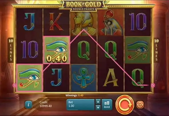 Book of gold: double chance