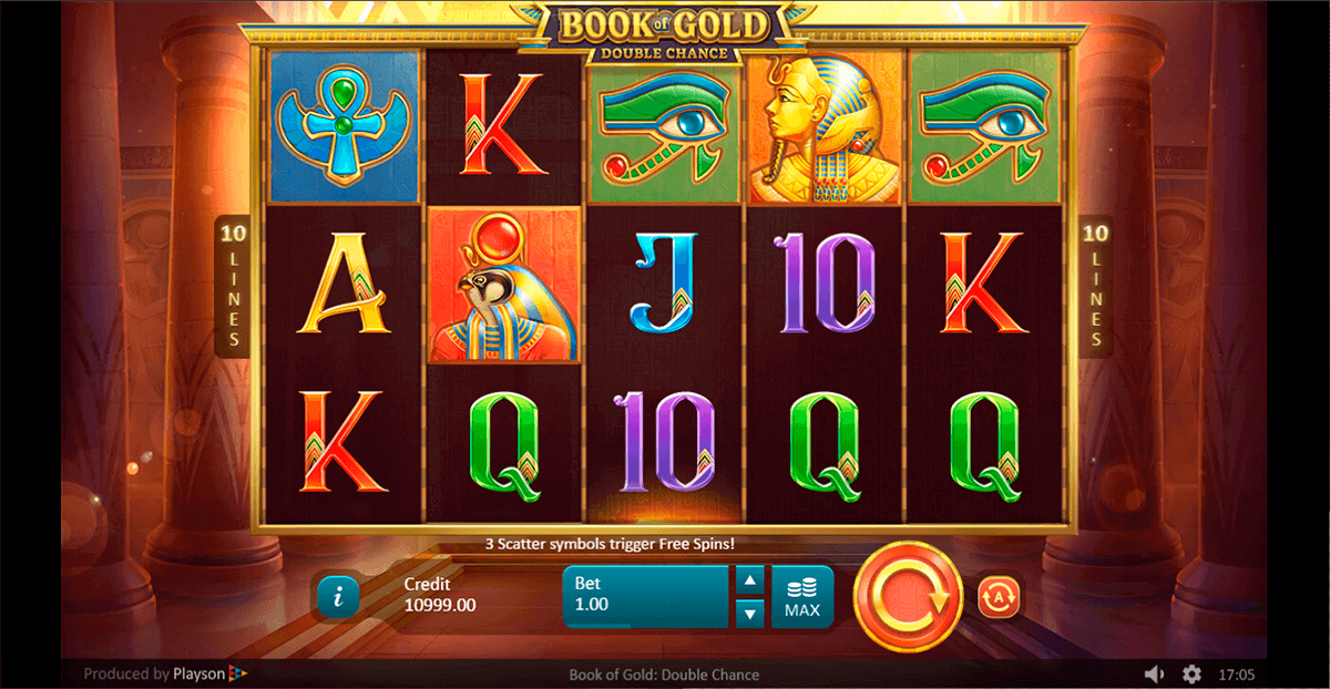 Book of gold: double chance