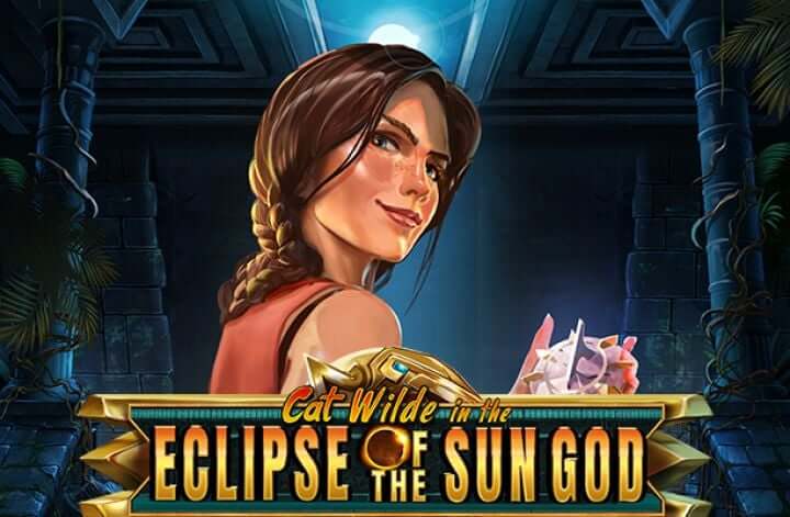 Cat wilde in the eclipse of the sun god