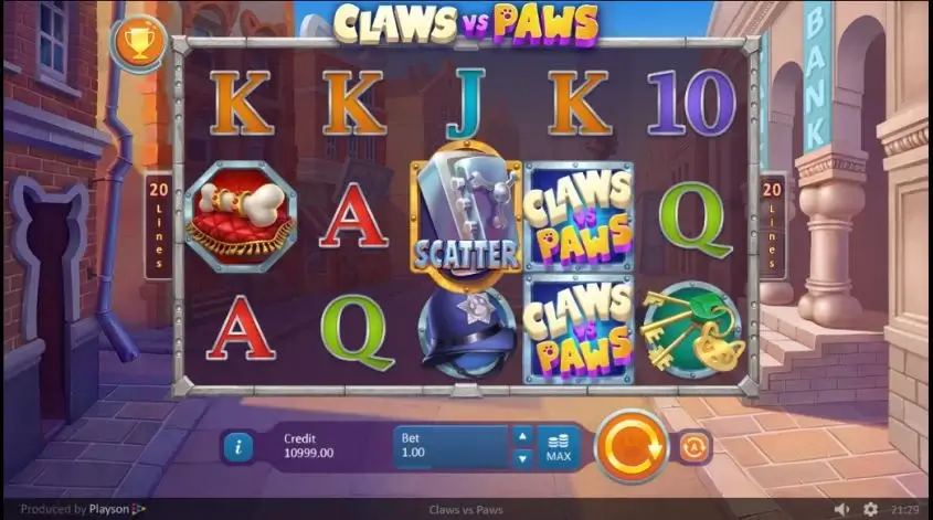 Claws vs paws