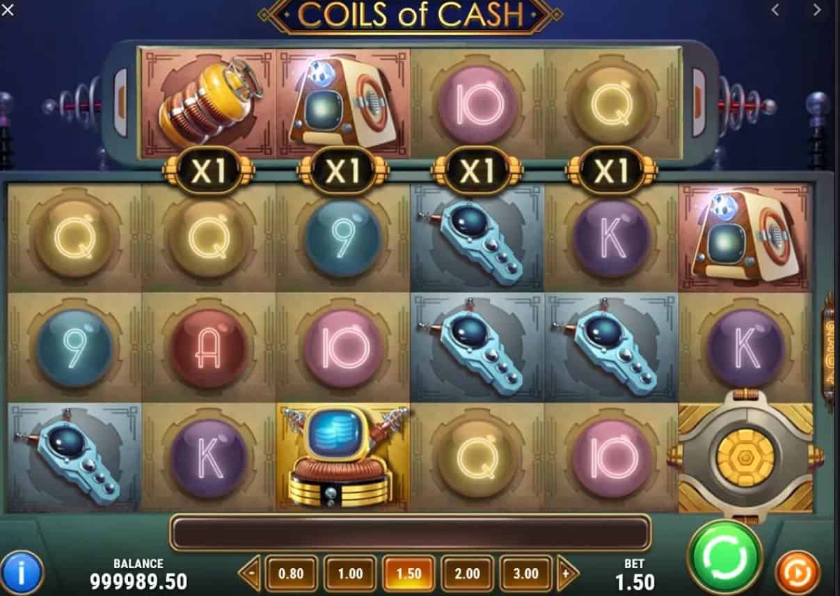 Coils of cash