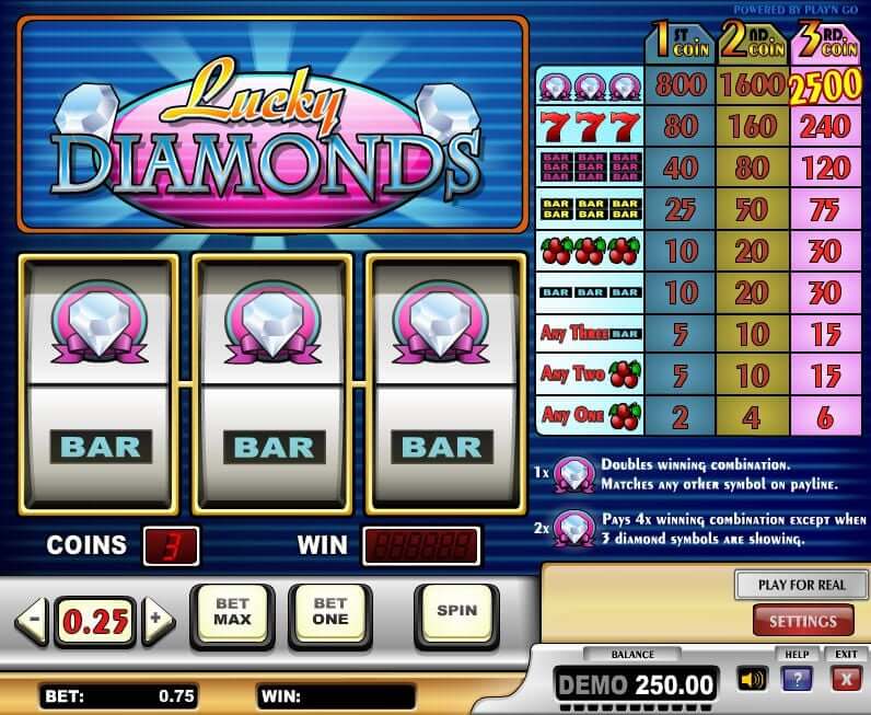 Lucky diamonds