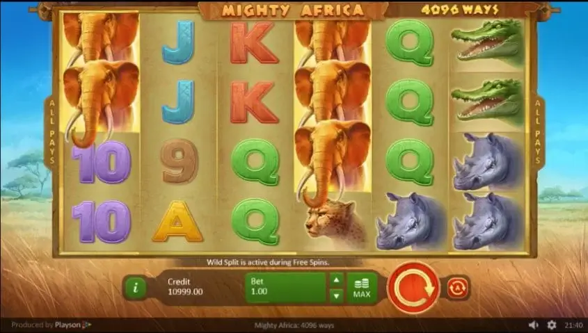 Mighty africa: 4096 ways