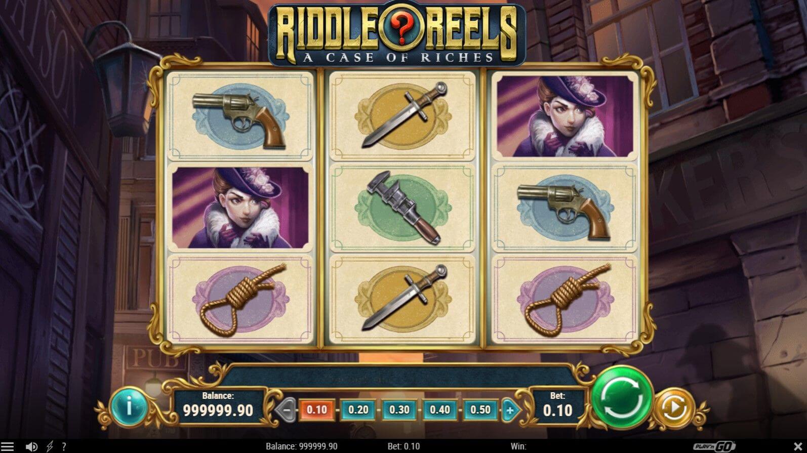 Riddle reels – a case of riches