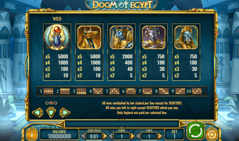 Doom of egypt