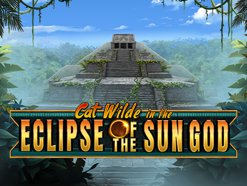 Cat wilde in the eclipse of the sun god