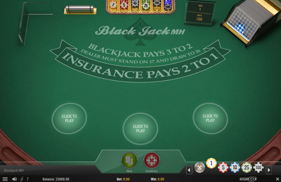 Blackjack mh