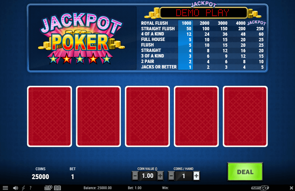 Jackpot poker