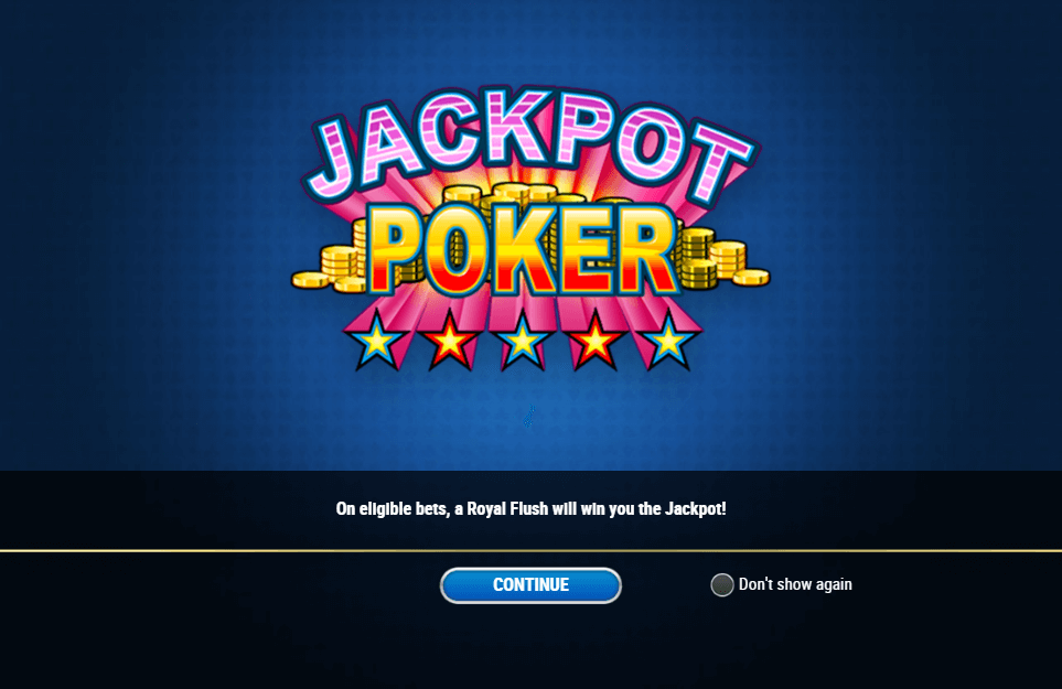 Jackpot poker