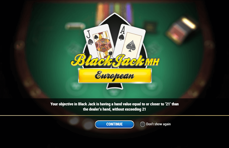 European blackjack mh