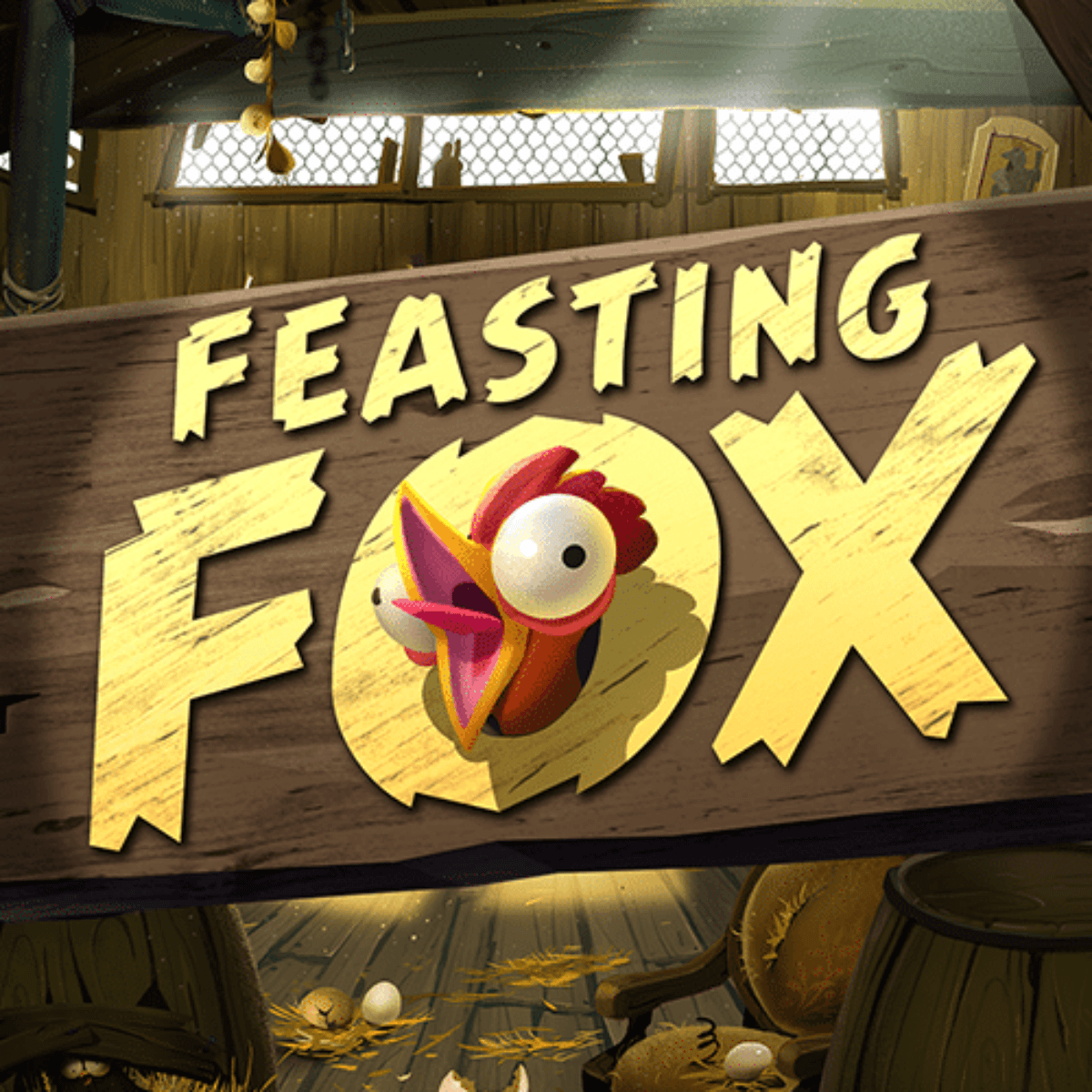 Feasting fox